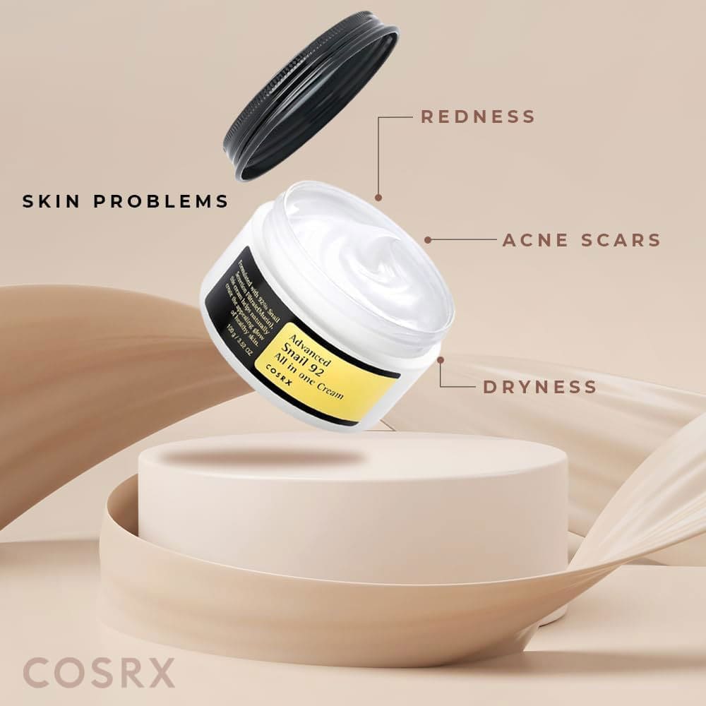 COSRX Combo Advance Snail 92 All In One Cream 100g+ Advanced Snail 96 Mucin Power Essence 100ml - THE BEAUTY HEAVEN