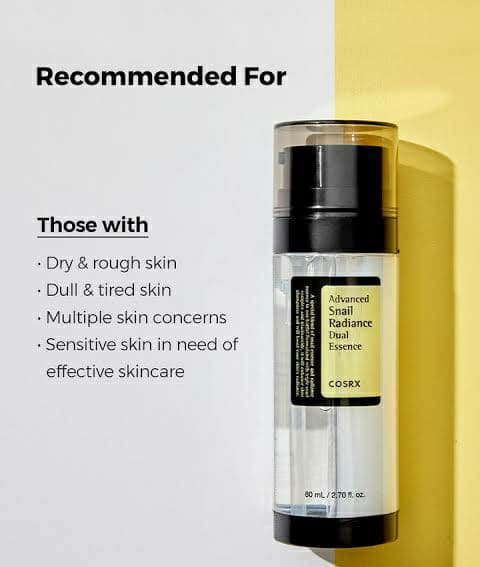 Cosrx Advance Snail Radiance Dual Essence - THE BEAUTY HEAVEN