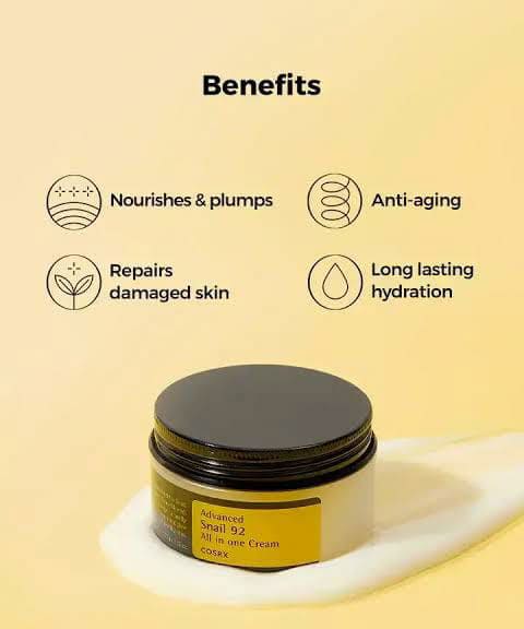 Cosrx Advanced Snail 92 Cream - THE BEAUTY HEAVEN