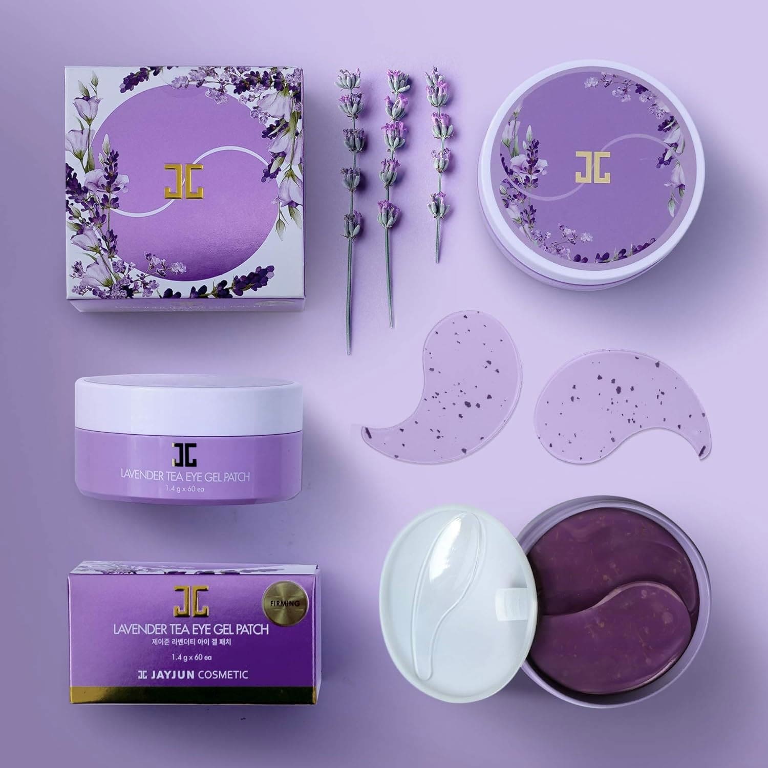 Jayjun Lavender Tea Eye Gel Patch_(I) Color:Lavender Tea - THE BEAUTY HEAVEN