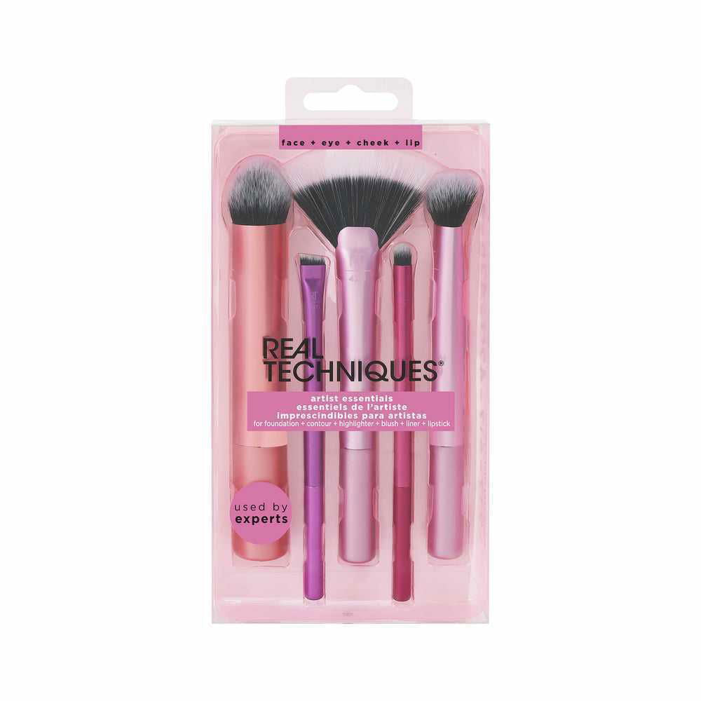 Real Techniques Artist Essentials Makeup Brush Set - THE BEAUTY HEAVEN