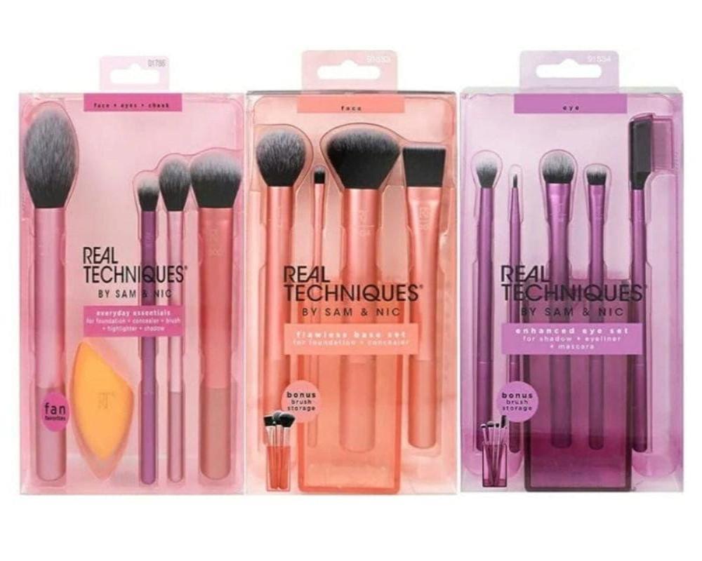Real Techniques Brush Sets - Pack of 3 - THE BEAUTY HEAVEN