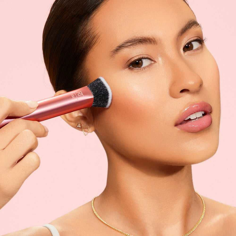 Real Techniques Face Base Makeup Brush Set - 4 Count - THE BEAUTY HEAVEN