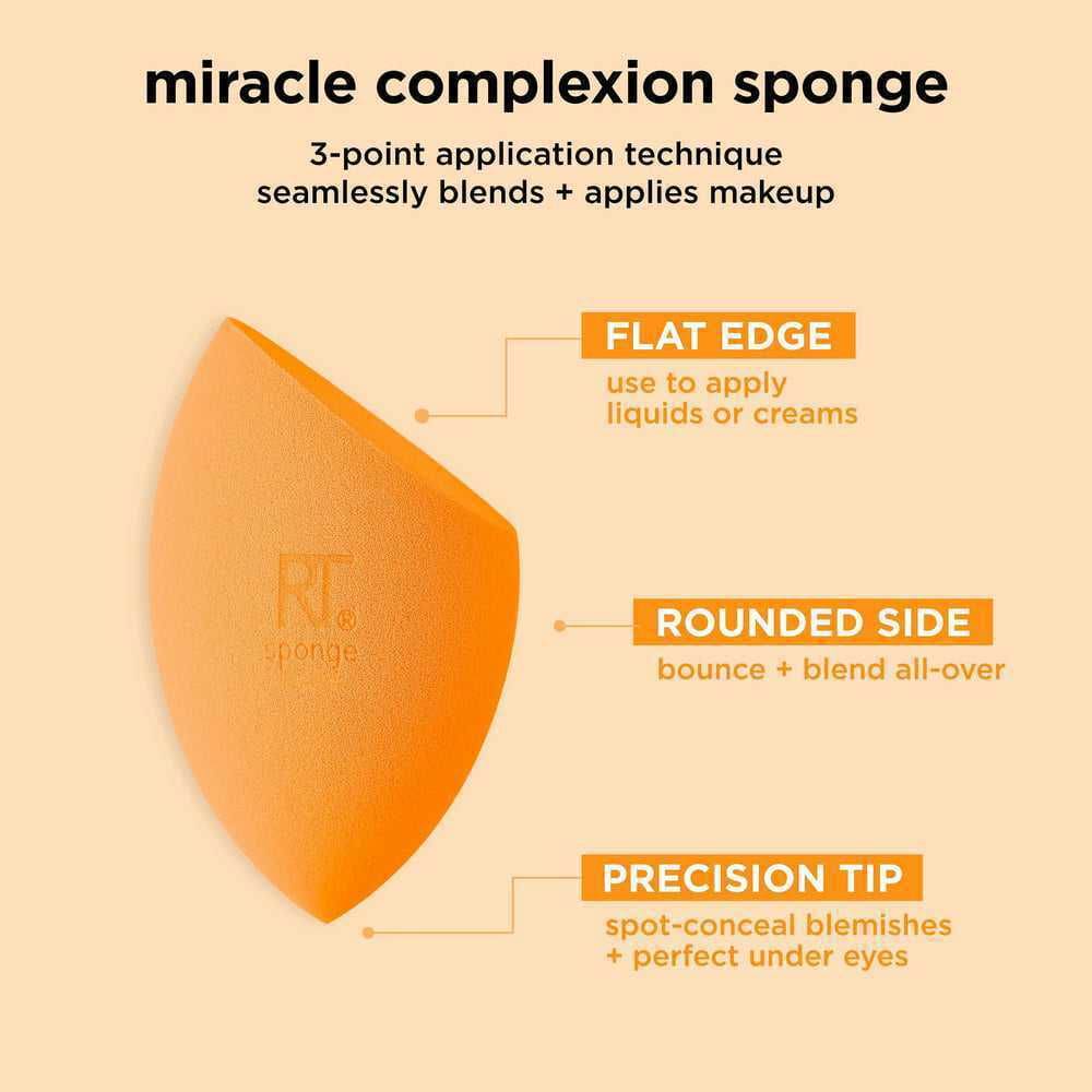 Real Techniques Miracle Complexion Sponge -4 count - THE BEAUTY HEAVEN