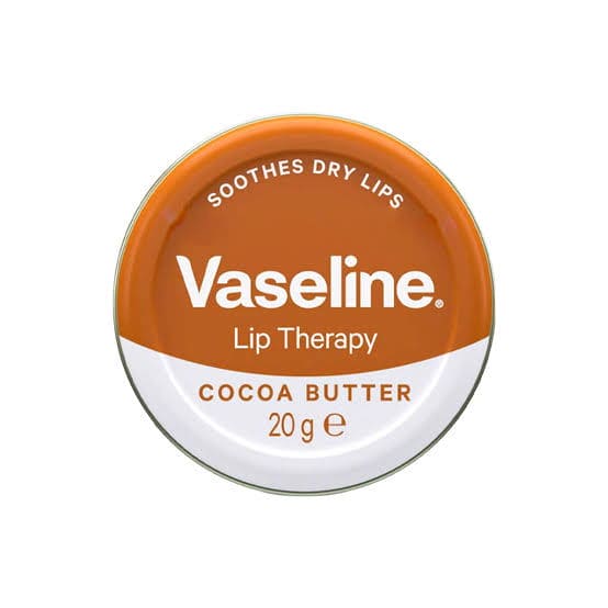 Vaseline Lip Therapy Cocoa Butter Tin - THE BEAUTY HEAVEN