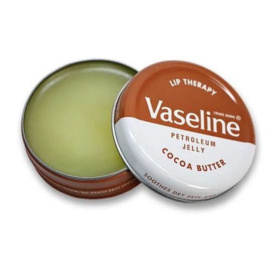 Vaseline Lip Therapy Cocoa Butter Tin - THE BEAUTY HEAVEN