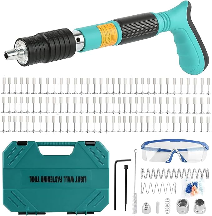 Manual Steel Nail Gun Tool Heavy duty Impact for wood & Wall Repairs