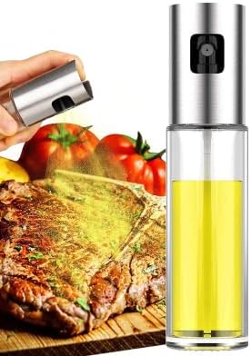 Oil Spray Bottle stainless steel cap